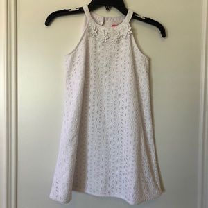 Girls Lilly Pulitzer eyelet dress size 8
